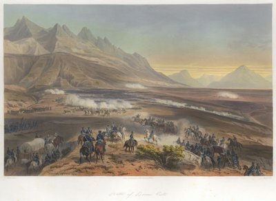 Battle of Buena Vista (February 23, 1847) by Jean Baptiste Bayot